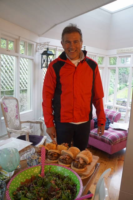 The master chef and his creations