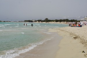 The beach 10 steps from the back gate      