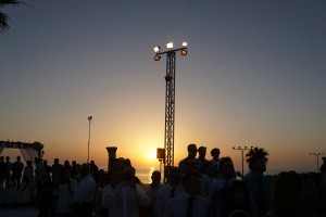 Sunset over the Mediterranean   