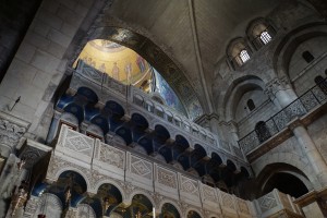 Inside the Holy Sepalchre      